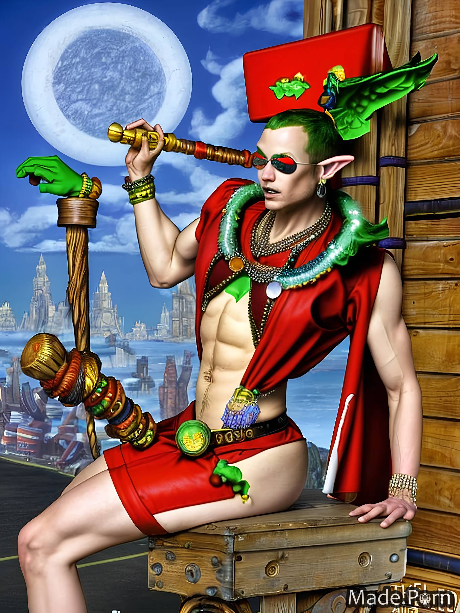 cyborg mariachi mermaid wife belly dancer elf secretary